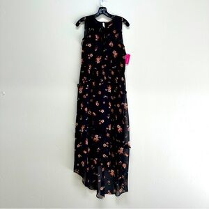 NEW Y2K 90’s Floral Sleeveless Dress Size M